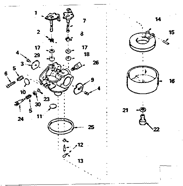 CARBURETOR NO. 632183