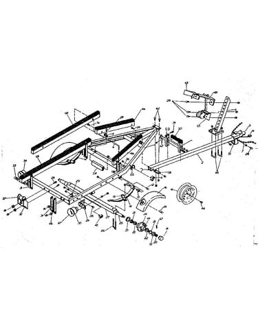 Boat trailer
