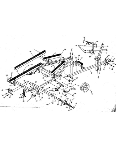 Boat trailer