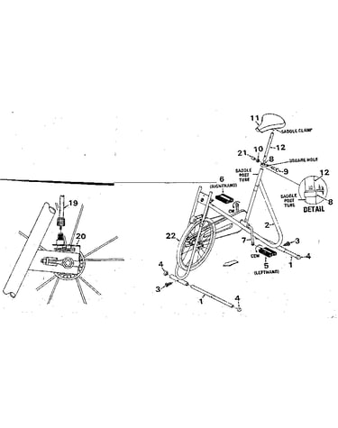 Gearbox and frame assembly