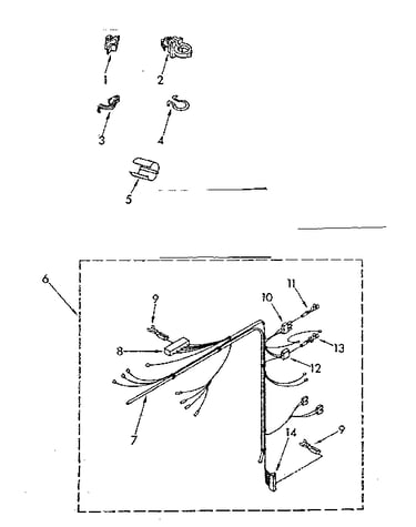 Wiring harness parts