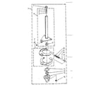Kenmore 11081310140 brake and drive tube parts diagram