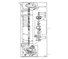 Kenmore 11081310140 gearcase parts diagram