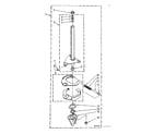 Kenmore 11081320140 brake and drive tube parts diagram