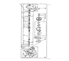 Kenmore 11081320140 gearcase parts diagram