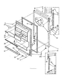Refrigerator door parts