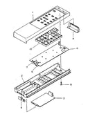 Remote hand set / exploded view & parts list