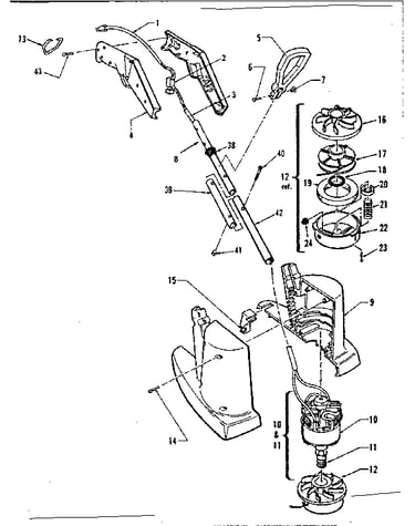 Drive shaft and cutter head assembly