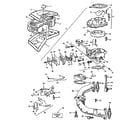Briggs & Stratton 402707-0151-02 air cleaner and carburetor diagram