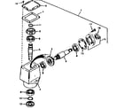 Craftsman 50225910 peerless right angle drive--model no. 143.3187-p91 diagram
