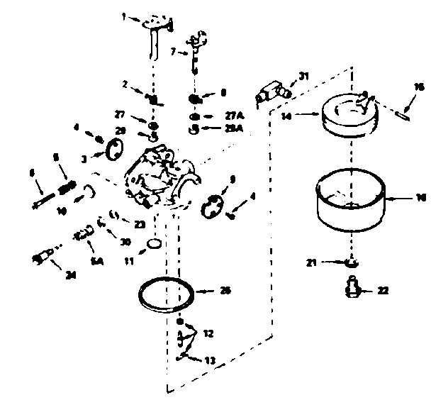 Carburetor no. 632282