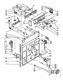Controls and rear panel parts