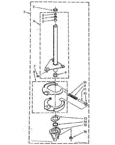 Brake and drive tube parts