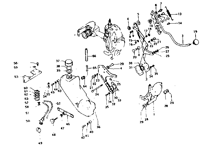 BRACKET, TANK & PUMP