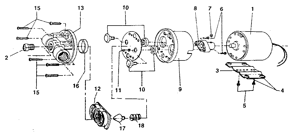 Motor and pump kit