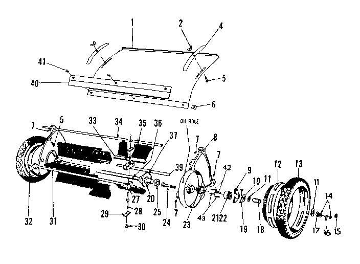 Sweeper unit