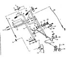 Craftsman 536882500 handle assembly diagram