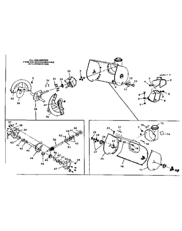 Auger housing assembly