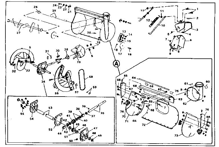 Auger housing assembly