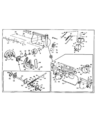 Auger housing assembly