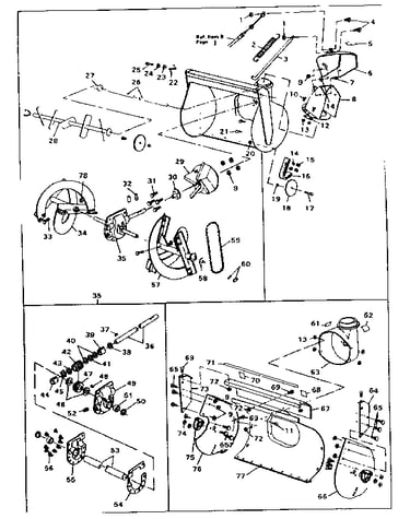Auger housing assembly