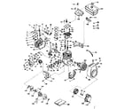 Tecumseh HM80-155162E replacement parts diagram