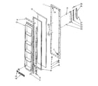 Kenmore 1068559261 freezer door parts diagram