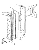 Freezer door parts