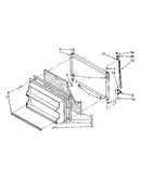 Freezer door parts