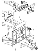 Controls and rear panel parts