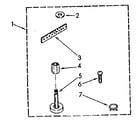 Kenmore 11081610100 miscellaneous parts diagram