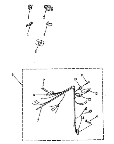 Wiring harness parts
