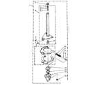 Kenmore 11081610100 brake and drive tube parts diagram
