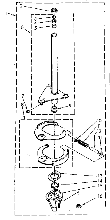 Brake and drive tube parts