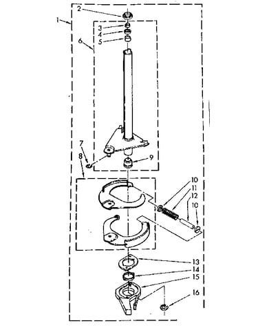 Brake and drive tube parts