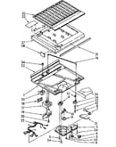 Compartment separator parts