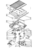 Compartment separator parts