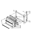 Freezer door parts