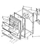 Refrigerator door parts