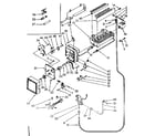 Kenmore 1068768880 icemaker parts diagram