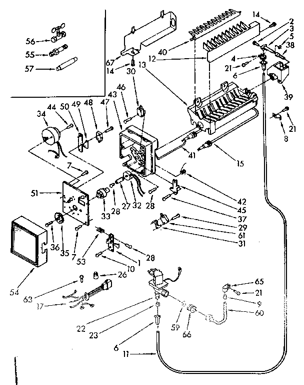 Icemaker parts