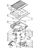 Compartment separator parts
