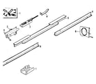 Craftsman 139532006 rail assembly diagram