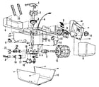 Craftsman 139535006 chassis assembly diagram