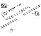 Craftsman 139535006 rail assembly diagram