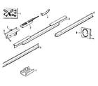 Craftsman 13953513 rail assembly diagram