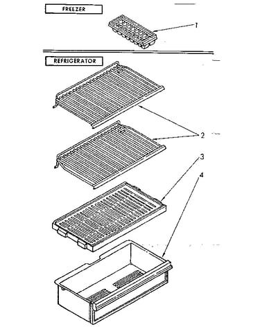 Shelf parts