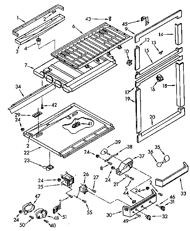 BREAKER AND PARTITION PARTS