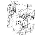 Kenmore 1068746330 cabinet parts diagram