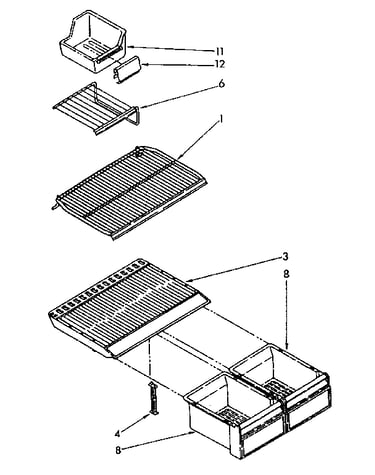 Shelf parts